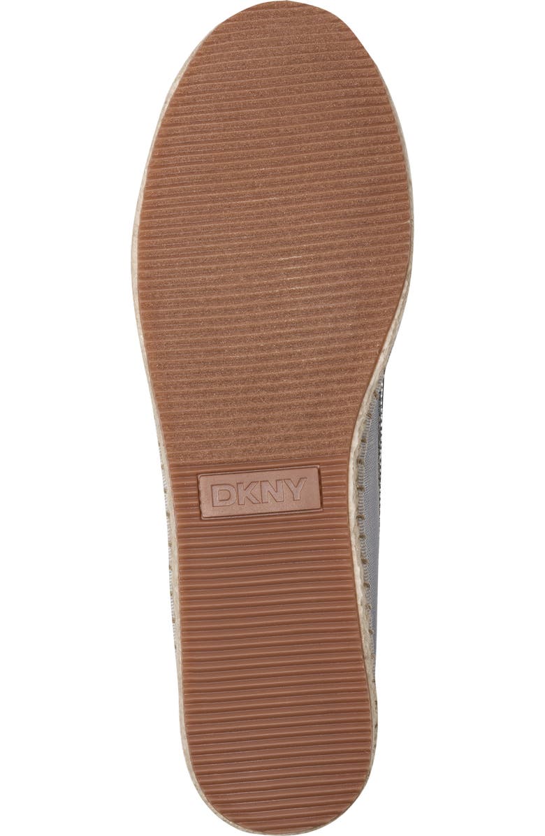 DKNY Miretta Mesh Espadrille, Alternate, color, Silver