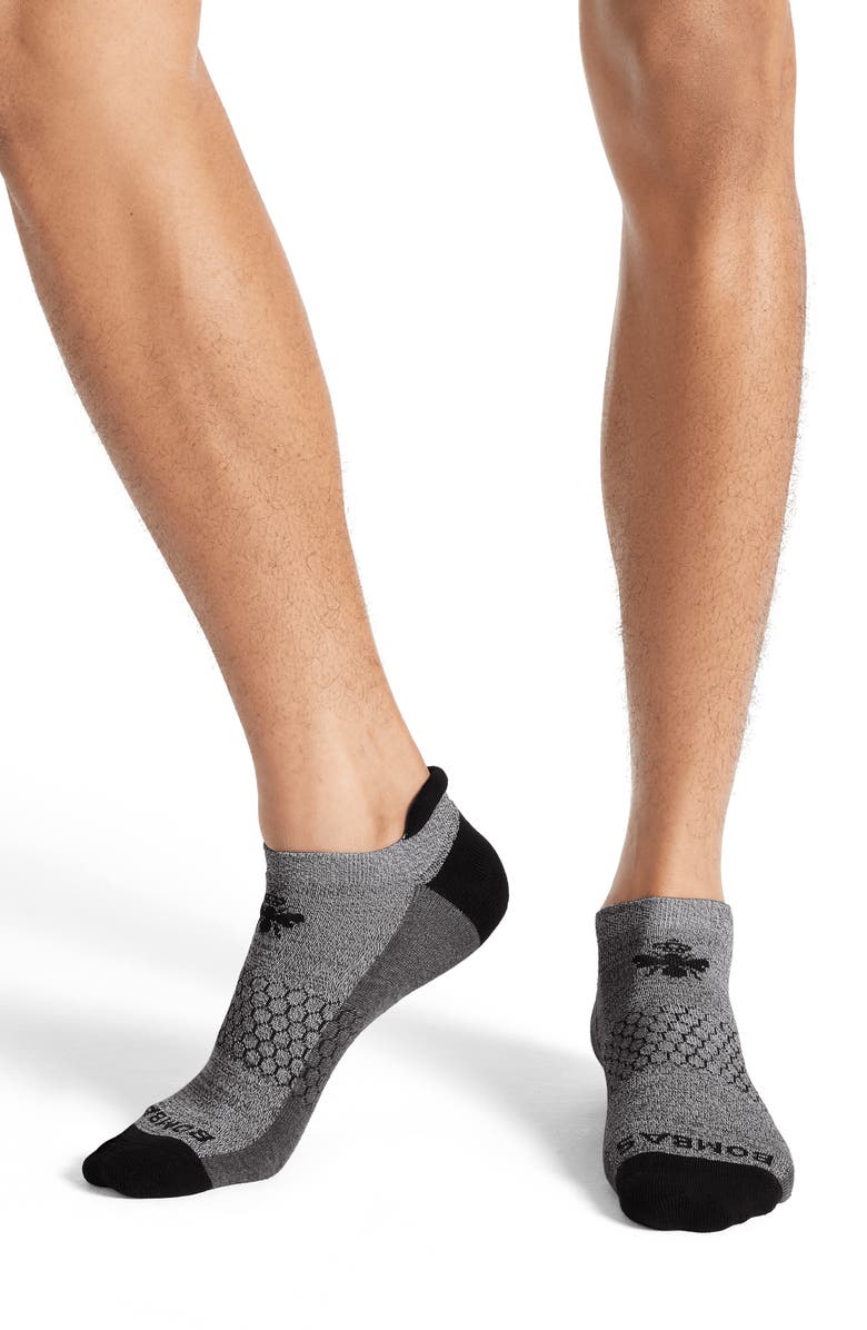 Bombas Originals Ankle Socks, Alternate, color, Charcoal Black