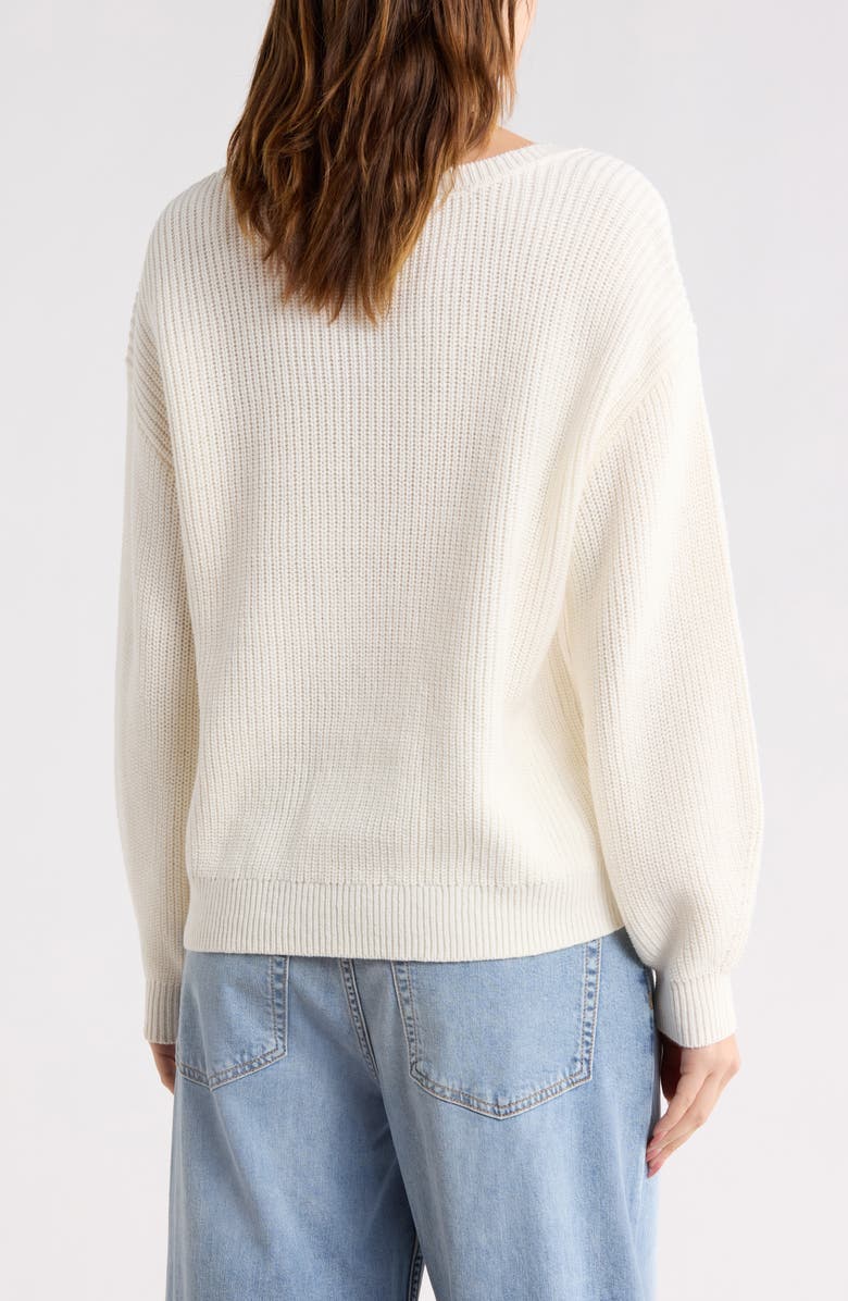 Vigoss Strawberry Sweater, Alternate, color, Creme