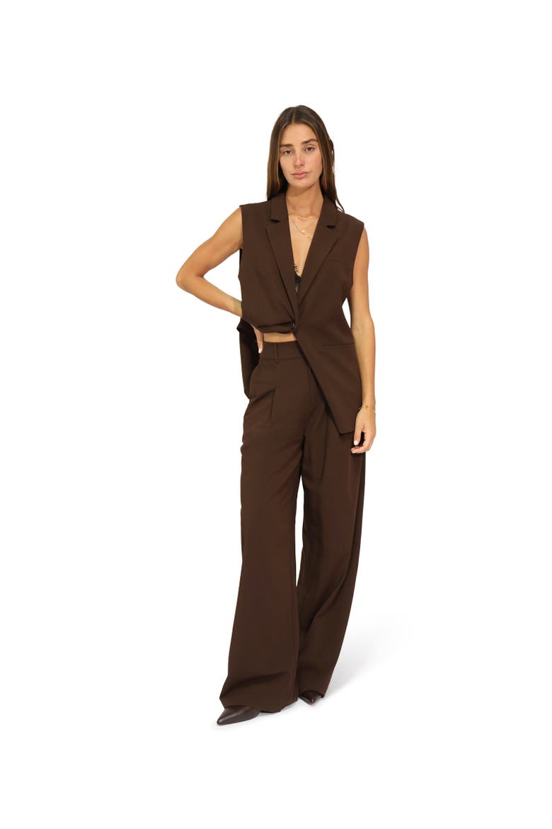 Ready for Your Love Wide Leg Pant, Alternate, color, Dark Brown
