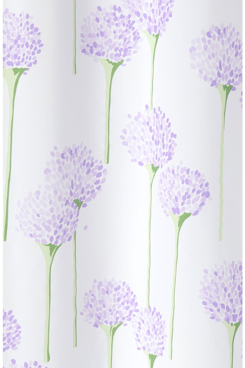 Floral Shower Curtain, Alternate, color, LAVENDER