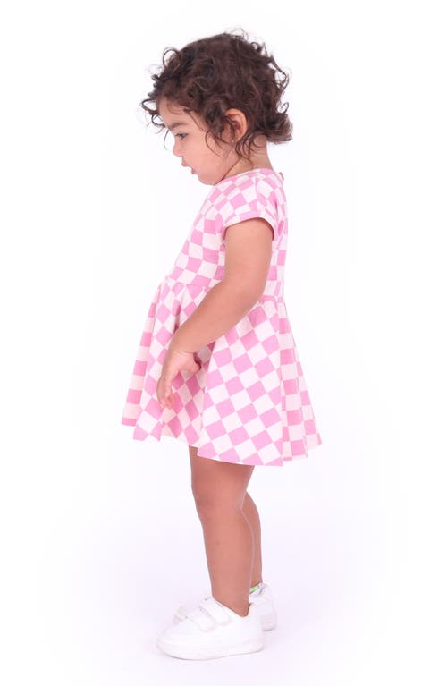 Dot Australia Check Stretch Cotton Dress & Bloomers Set