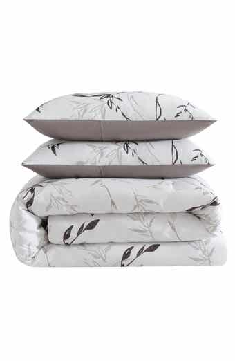 Kenneth Cole New York Ink Wash Vine Comforter & Throw Set