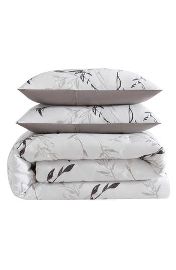 KENNETH COLE NEW YORK KENNETH COLE NEW YORK INK WASH VINE COMFORTER & THROW SET