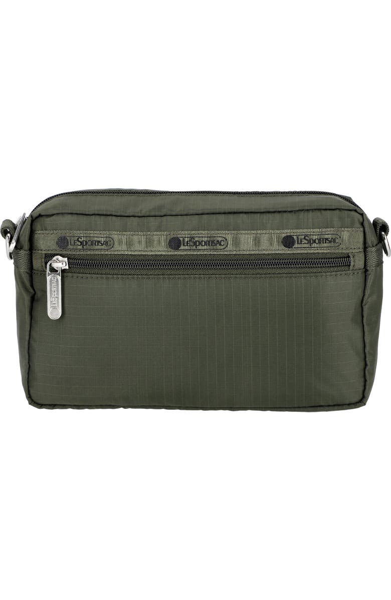 LeSportsac East/West Phone Crossbody Bag, Alternate, color, Dark Olive