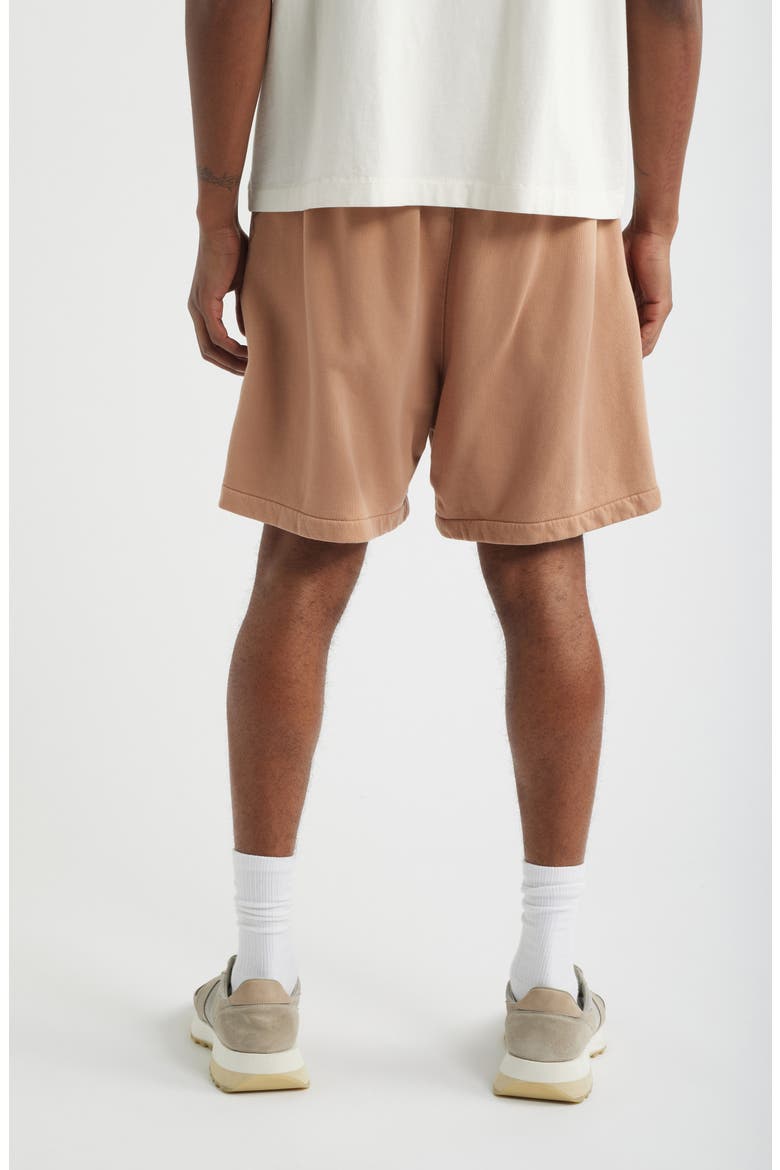 Classic Cotton Fleece Shorts, Alternate, color, WASHED GINGER
