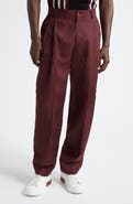 Dolce&Gabbana Pleated Linen Trousers