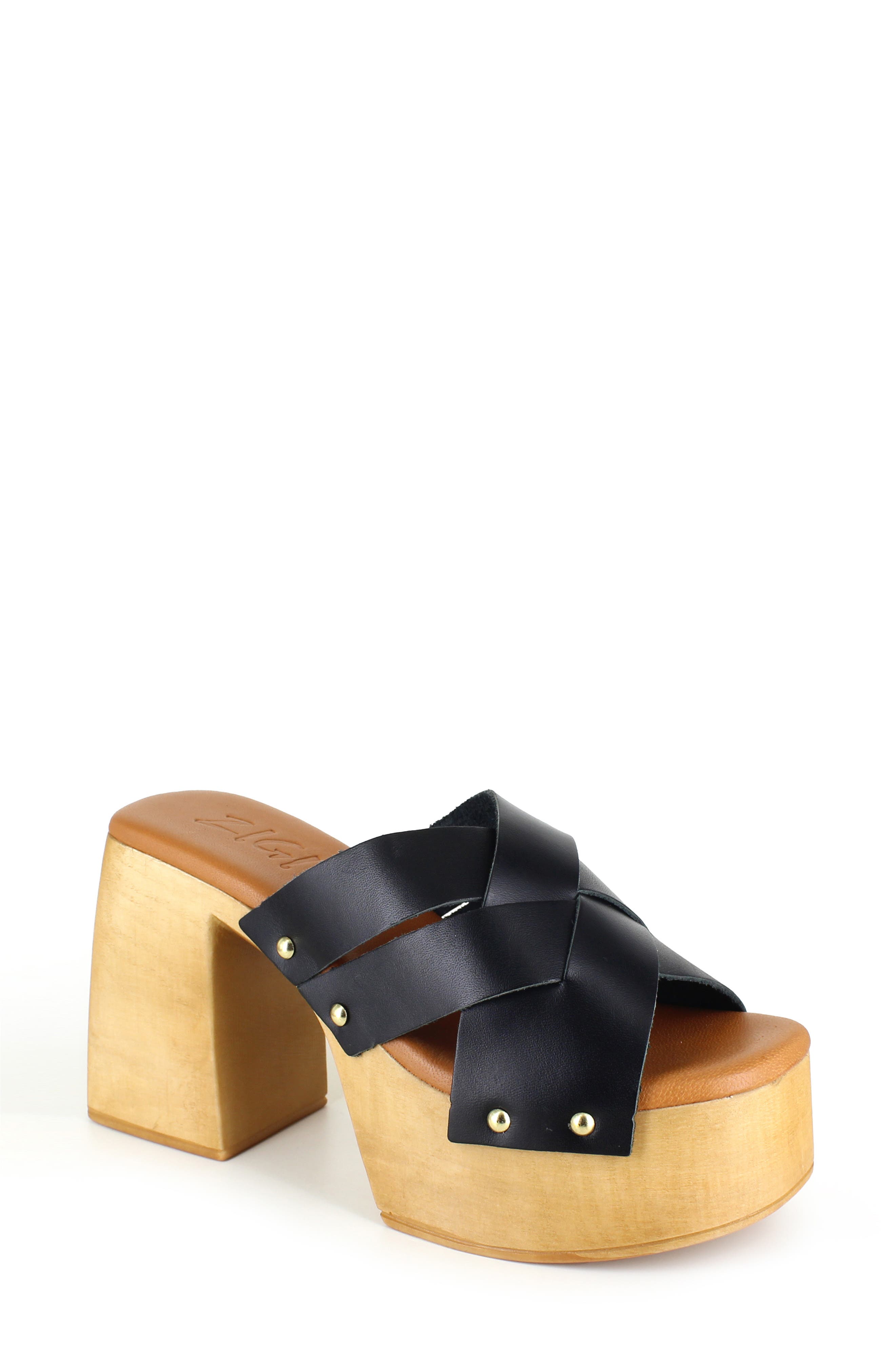 ZIGI Suriel Platform Slide Sandal, Main, color, 