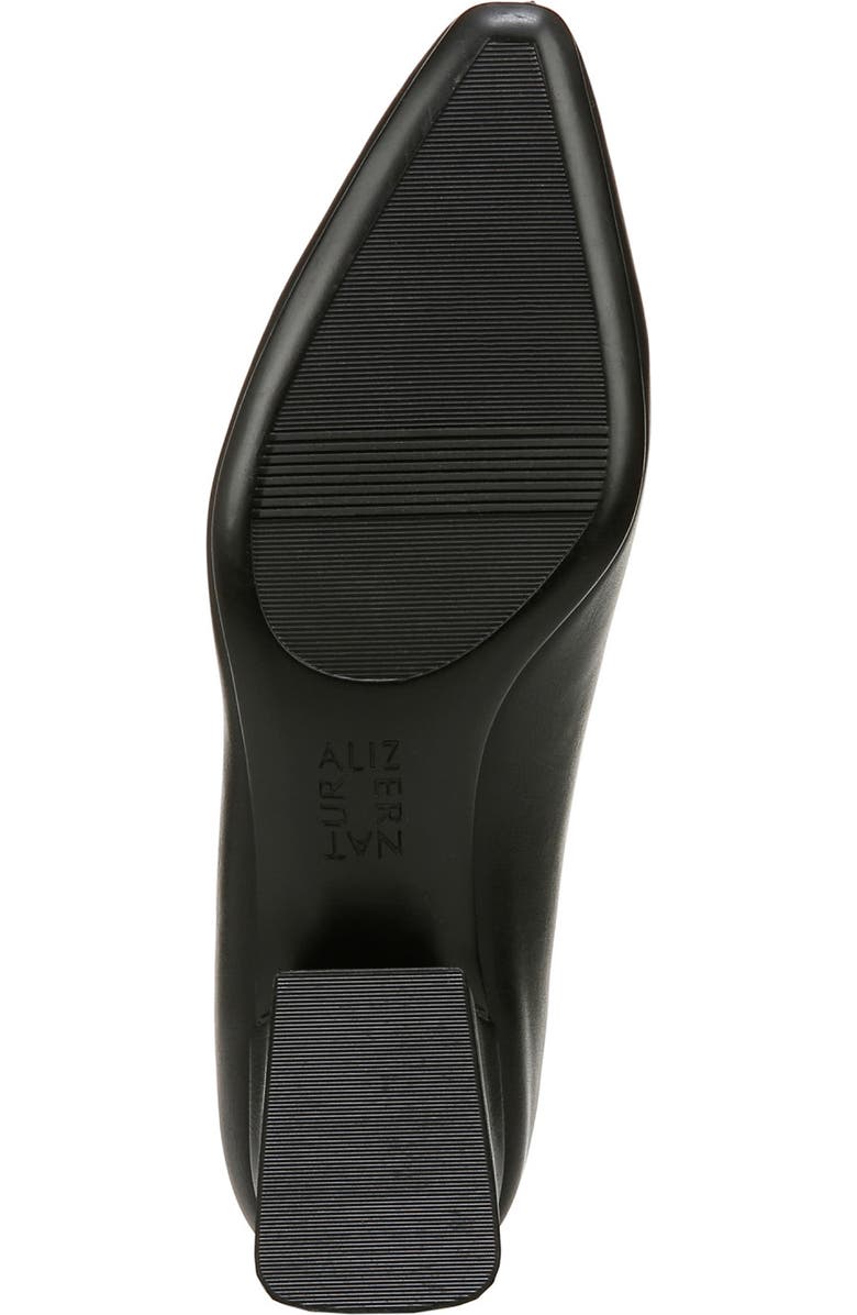 Naturalizer Georgia Pump, Alternate, color, Black Faux Leather