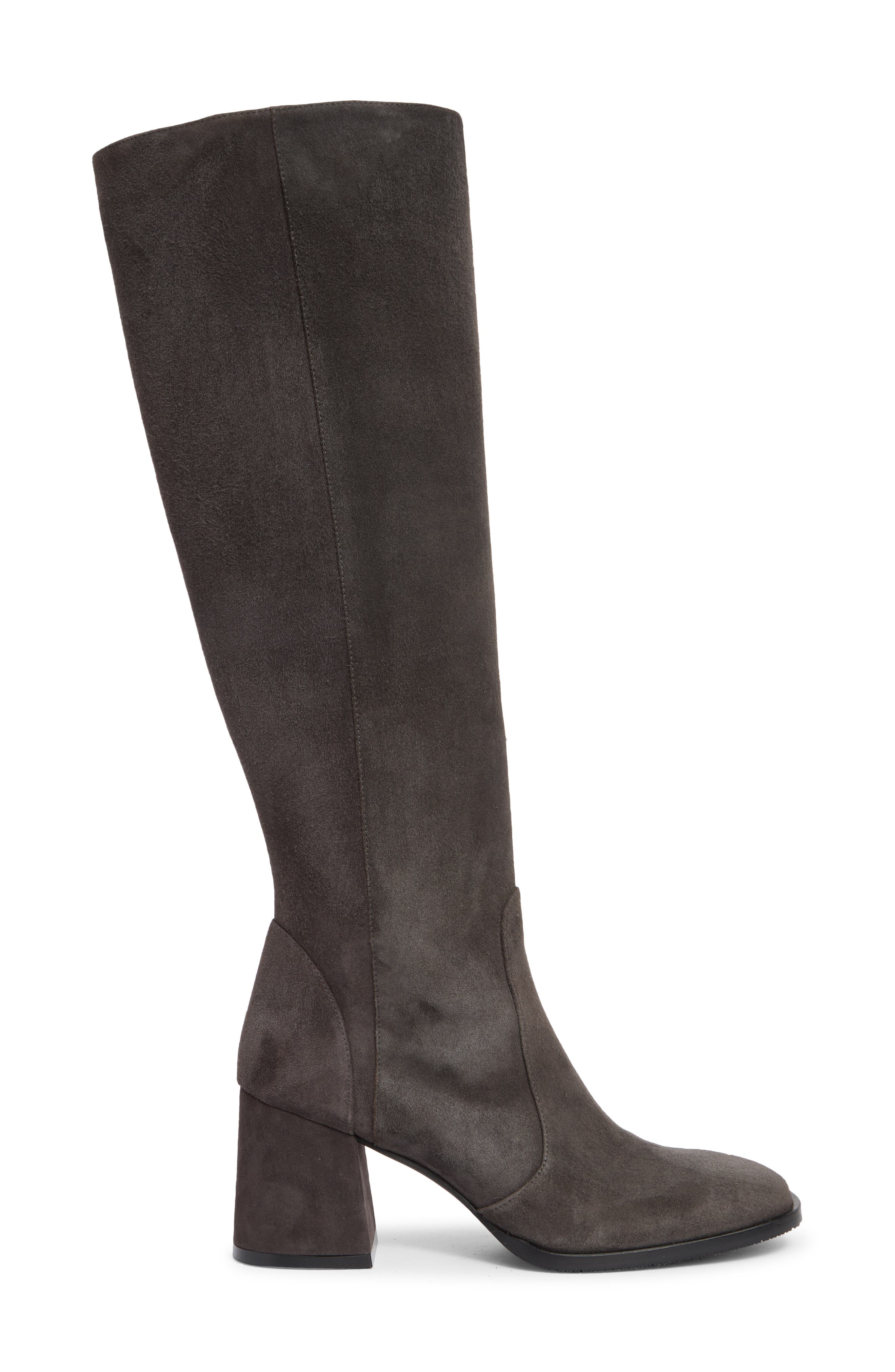 Stuart Weitzman Nola Knee High Boot, Alternate, color, Slate