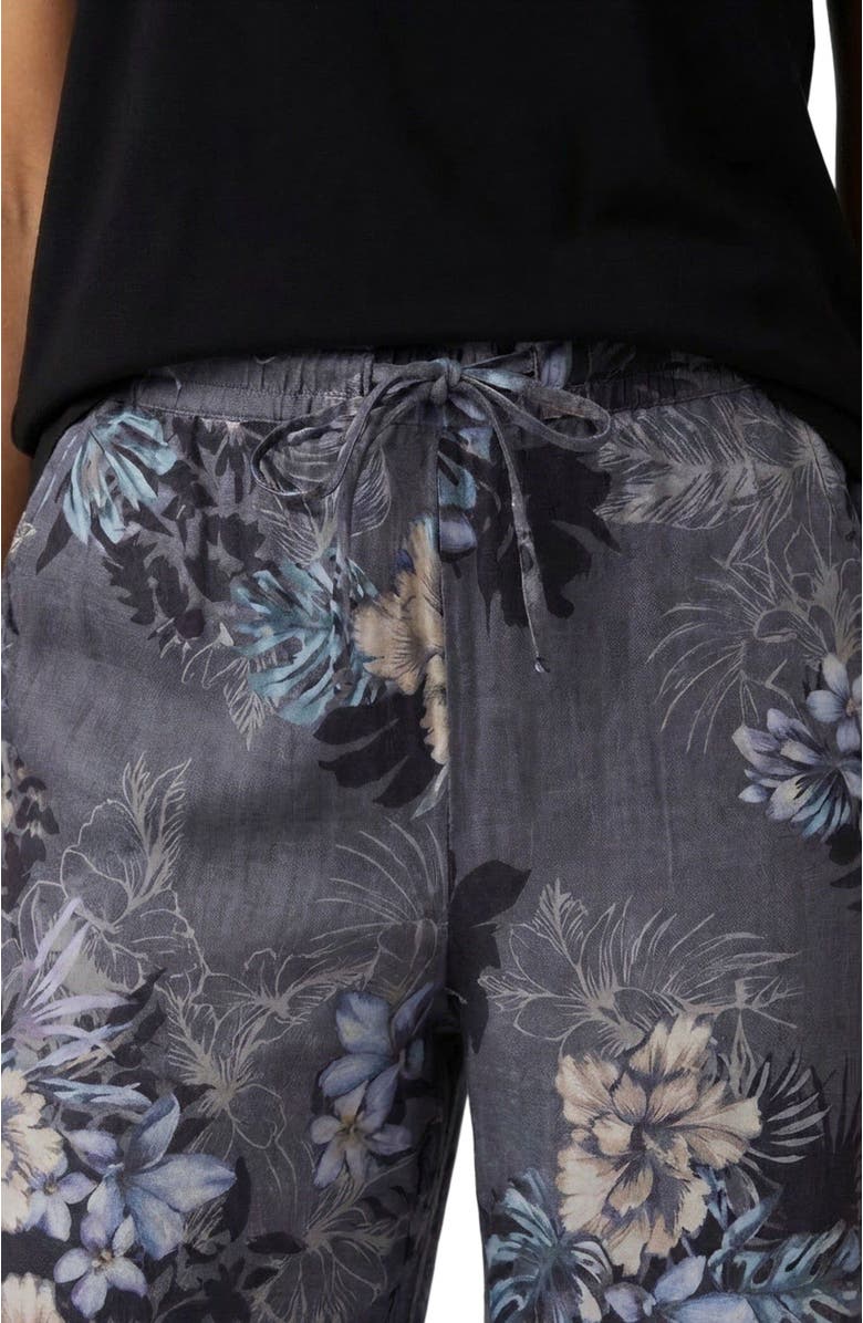 Lords of Harlech Exotic Floral Lillian Womens Wide-leg Pant, Alternate, color, Exotic Floral Black