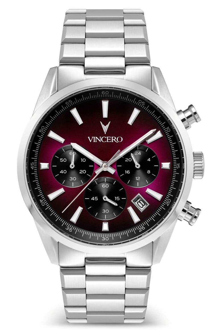 Icon Quasar Edition Chronograph Bracelet Watch, 43mm, Main, color, QUASAR