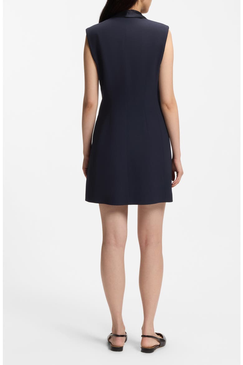 Danjanal Sleeveless Tuxedo Minidress, Alternate, color, SKY CAPTAIN