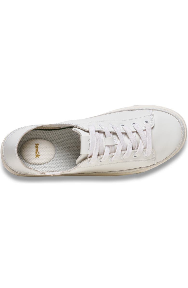 Sanuk Tydal Sneaker, Alternate, color, White Leather