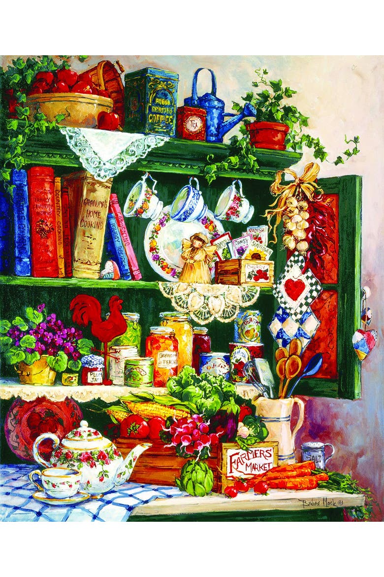 Grandma's Cupboard 1000 piece Jigsaw Puzzle for Adults, Alternate, color, Multicolor