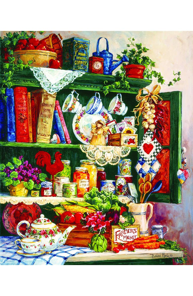 Sunsout Grandma's Cupboard 1000 piece Jigsaw Puzzle for Adults, Alternate, color, Multicolor