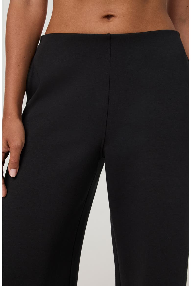 Galaxy High Waist Wide Leg Pants, Alternate, color, BLACK