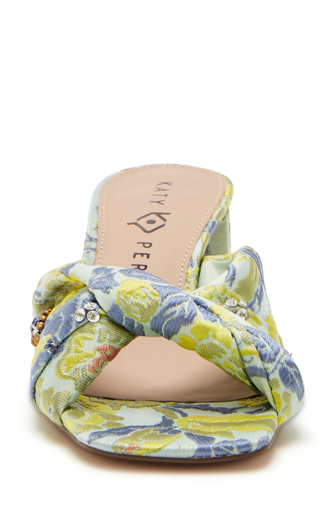 The Tooliped Twisted Sandal, Alternate, color, GREEN FIG MULTI