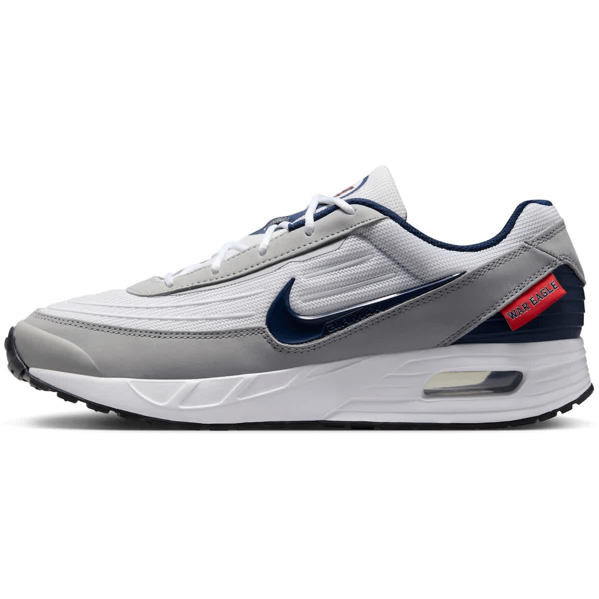 Nike Unisex Nike  White Auburn Tigers Air Max Verse Sneakers, Alternate, color, White