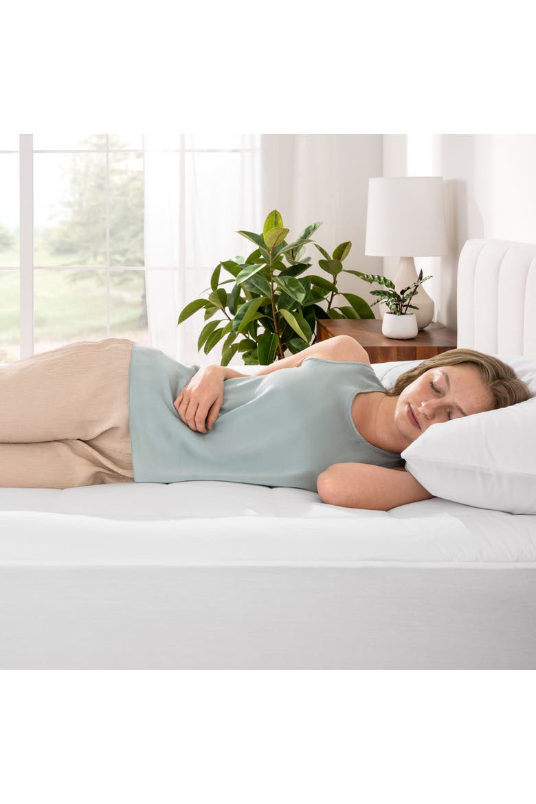 Cotton Top Mattress Pad - Full XL, Alternate, color, White