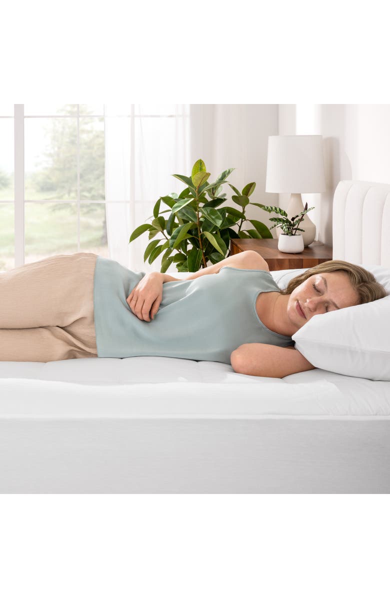 Bare Home Cotton Top Mattress Pad - Full XL, Alternate, color, White