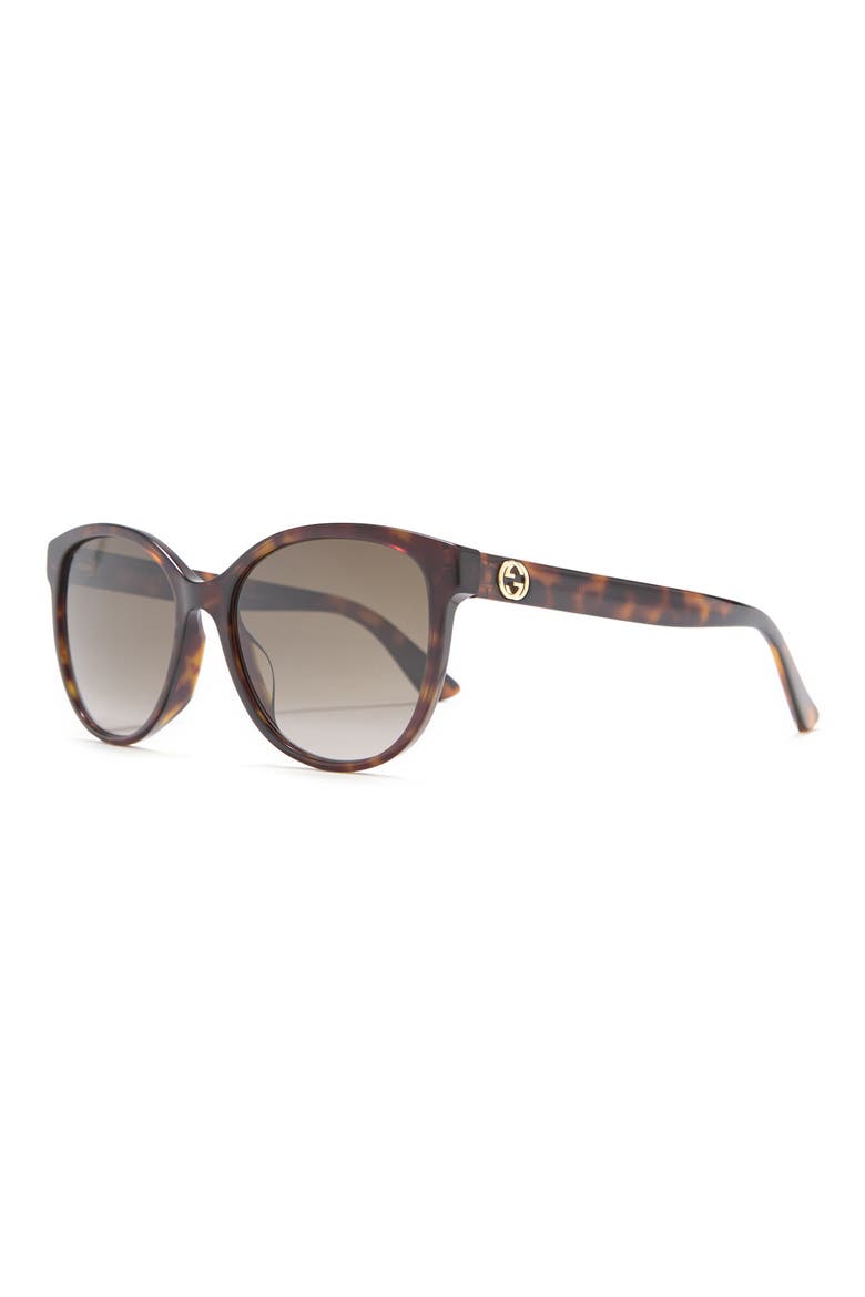 55mm Sunglasses, Alternate, color, HAVANA