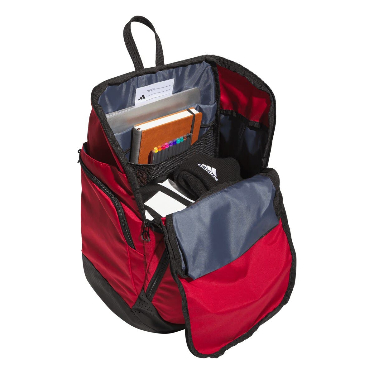 adidas Red Louisville Cardinals 5-Star Team 2 Backpack, Alternate, color, 