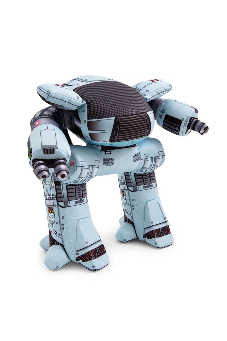 RoboCop ED-209 12-Inch Collector Plush Toy, Main, color, Grey