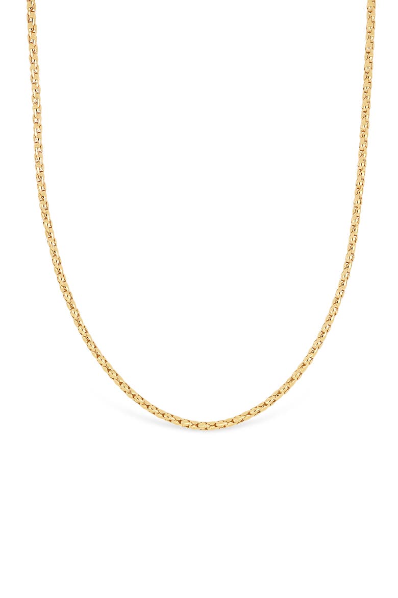 14K Gold Disc Link Chain Necklace (Online Trunk Show), Main, color, 14K YELLOW GOLD
