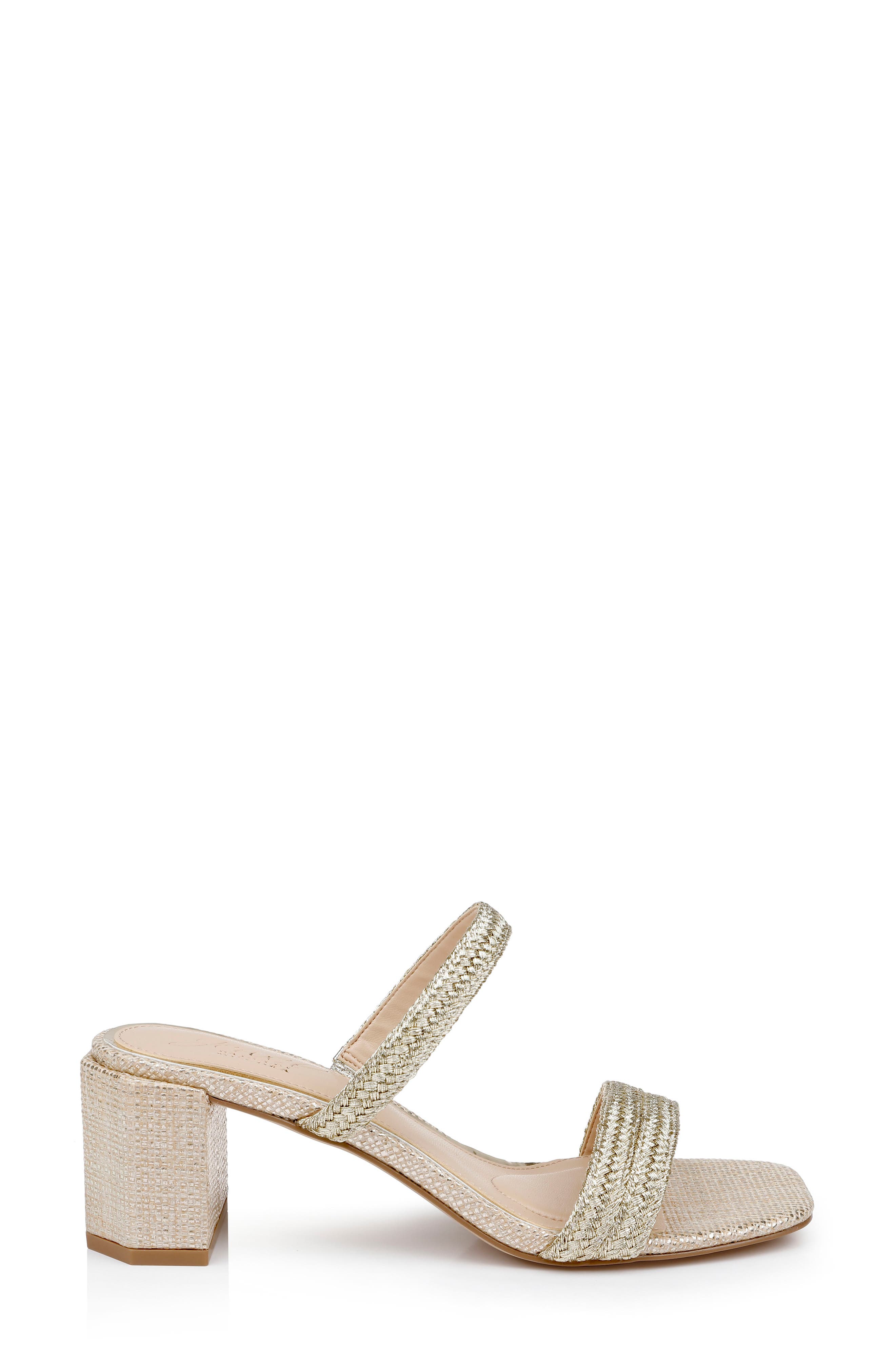 Heat Slide Sandal, Alternate, color, CHAMPAGNE GOLD