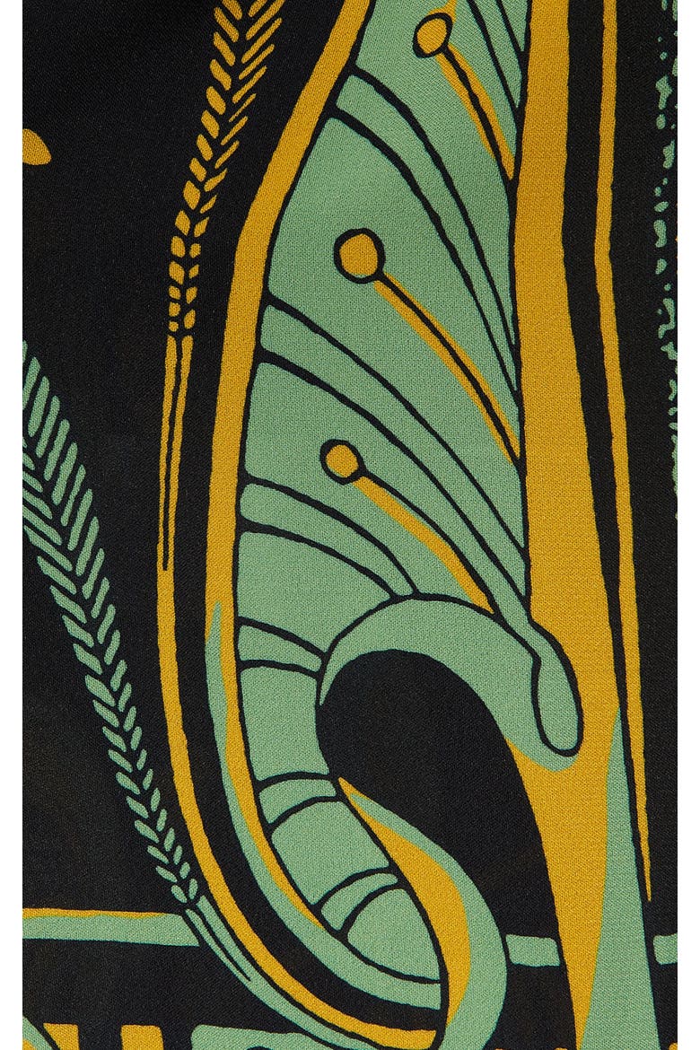 Visconti Dress, Alternate, color, The Nile Placée Black
