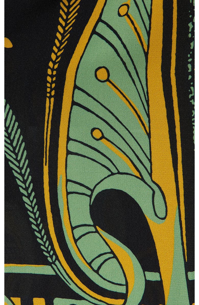 La DoubleJ Visconti Dress, Alternate, color, The Nile Placée Black