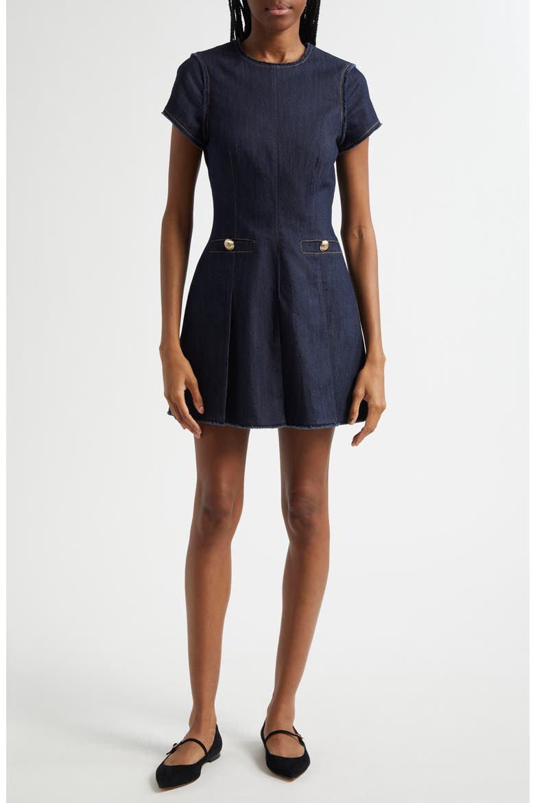 Nova Denim Dress, Main, color, INDIGO