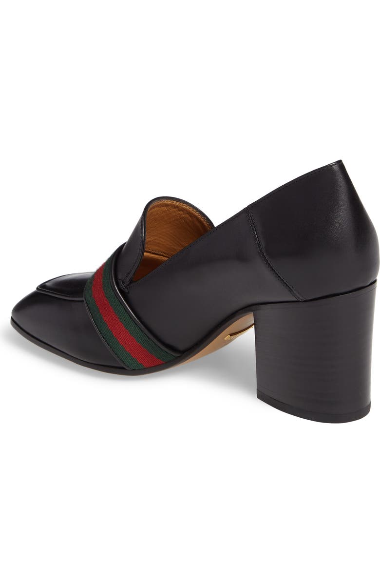 Gucci Block Heel Pump, Alternate, color,