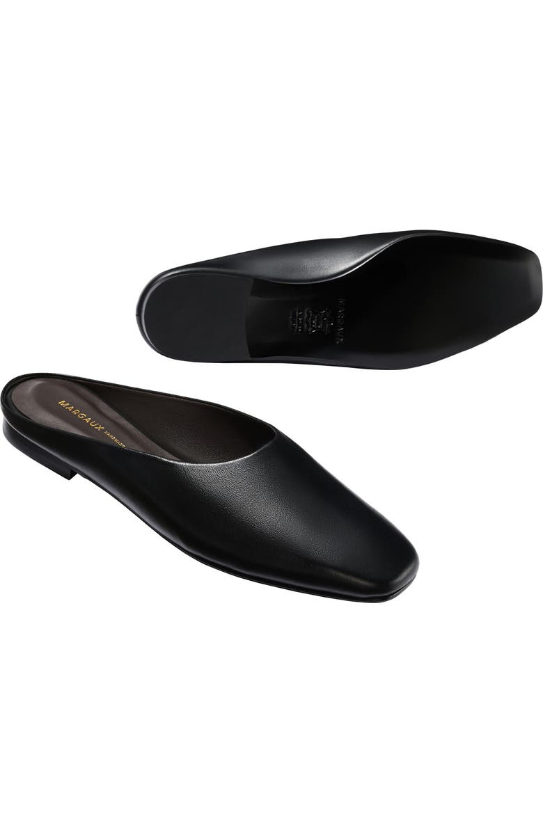 MARGAUX The Clara Mules, Alternate, color, Black Calf