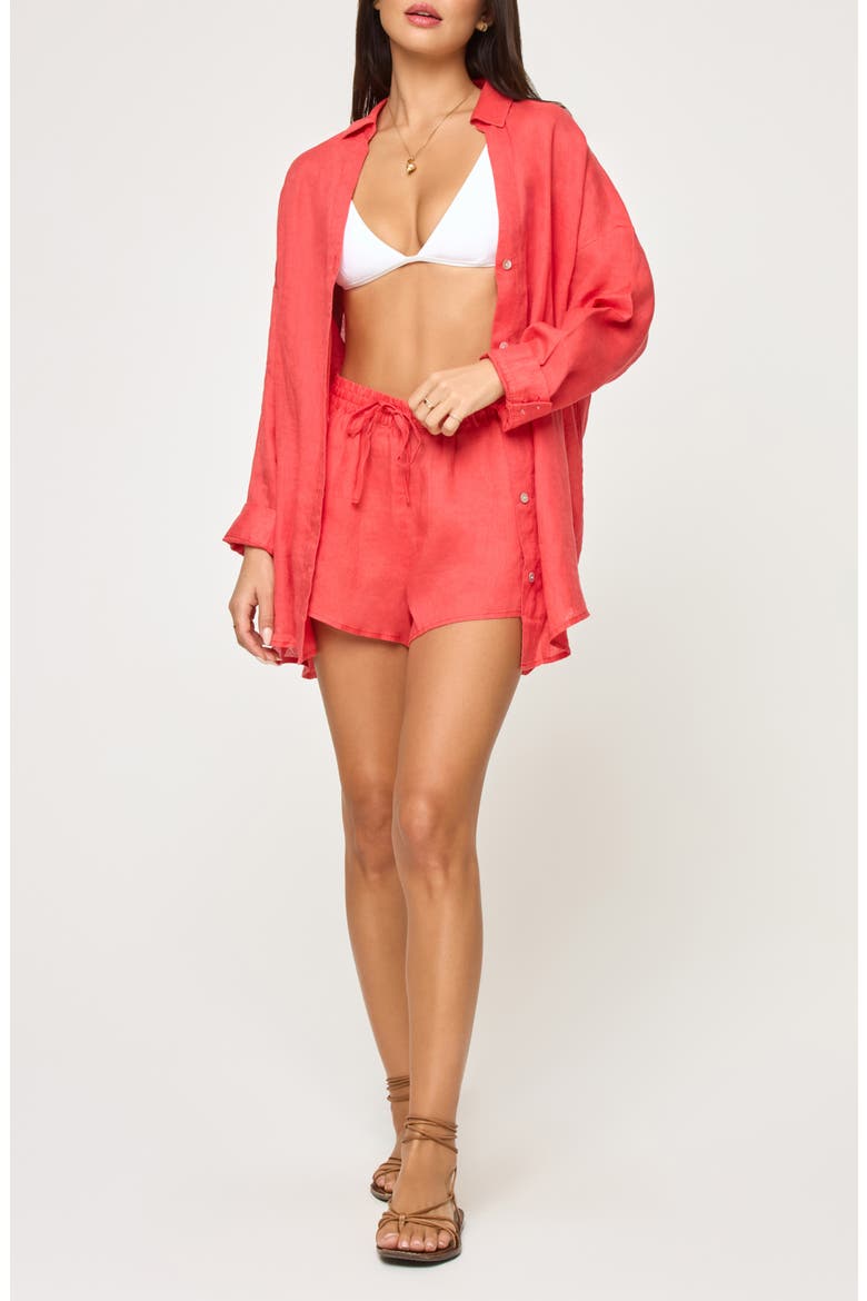 Rio Linen Cover-Up Tunic video