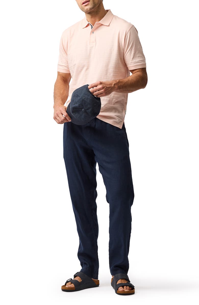 Rodd & Gunn Evans Bay Stripe Cotton Piqué Polo, Alternate, color, Coral