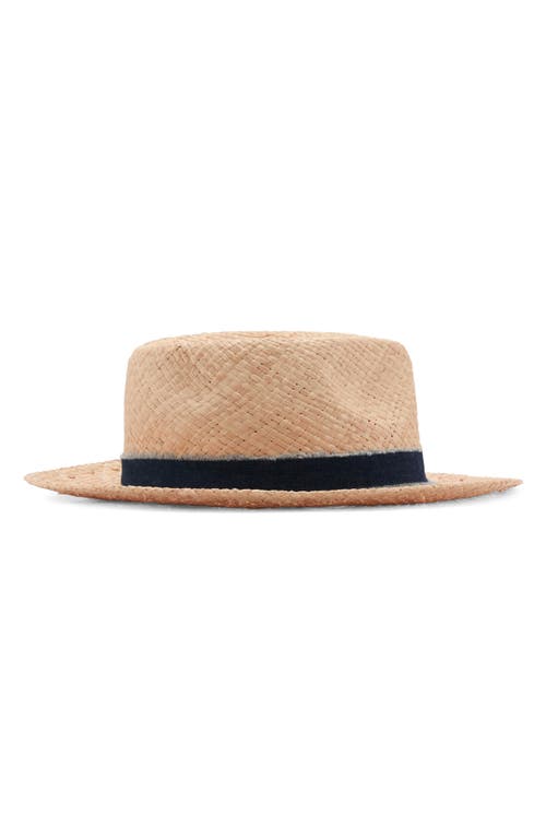 Mango Raffia Hat In Neutral