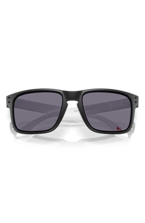 Oakley Holbrook™ Fathom Collection 57mm Prizm™ Polarized Square Sunglasses In Black Grey