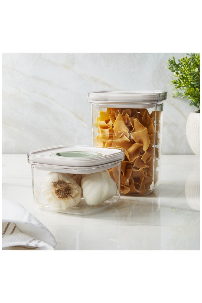 Leo Balance 2-Piece Smart Seal Food Container Set, Alternate, color, MULTICOLOR