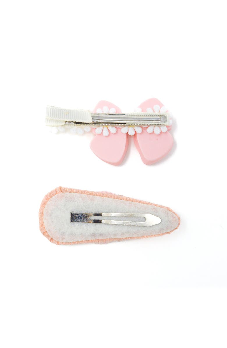 Puttisu Garden Blossom Hair Clip Set of 5, Alternate, color, Pink