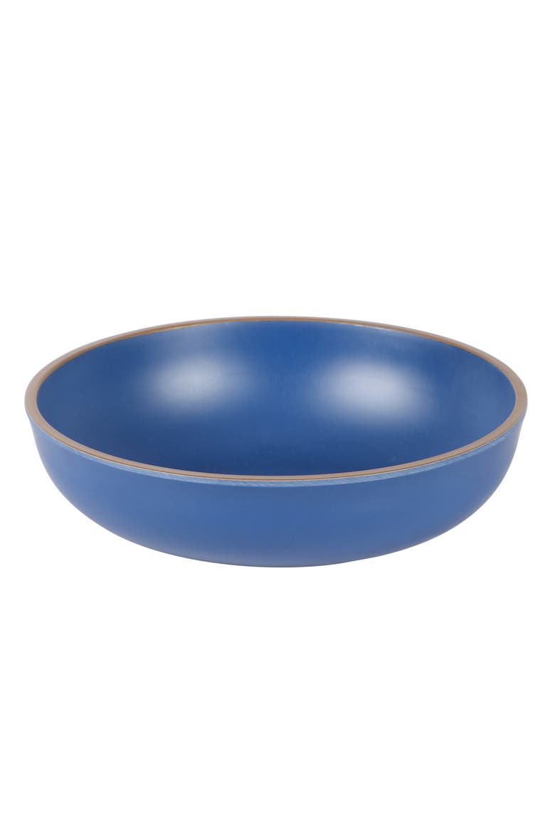 Rockabye 4 Piece 8.5 Inch Melamine Dinner Bowl Set, Alternate, color, Blue