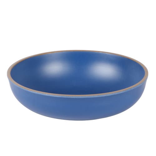 Gibson Home Rockabye 4 Piece 8.5 Inch Melamine Dinner Bowl Set In Blue