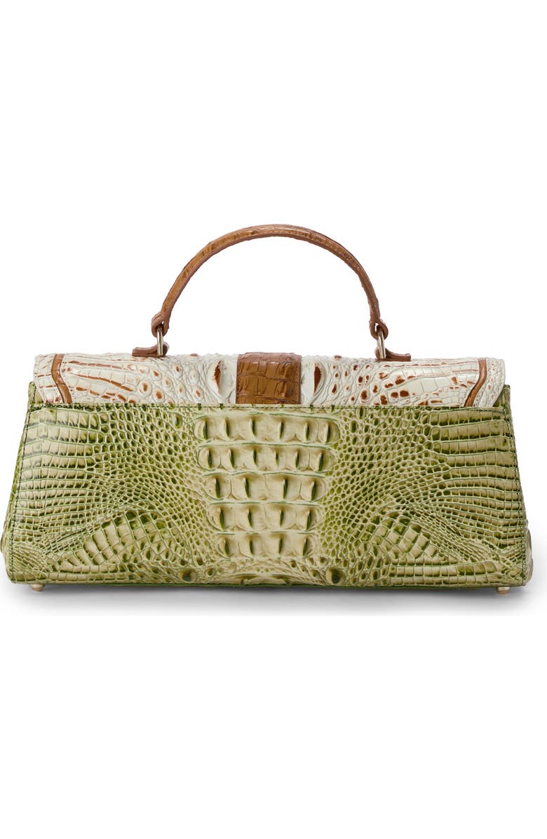 Brahmin Dayan Colorblock Croc Embossed Leather Top Handle Bag, Alternate, color,