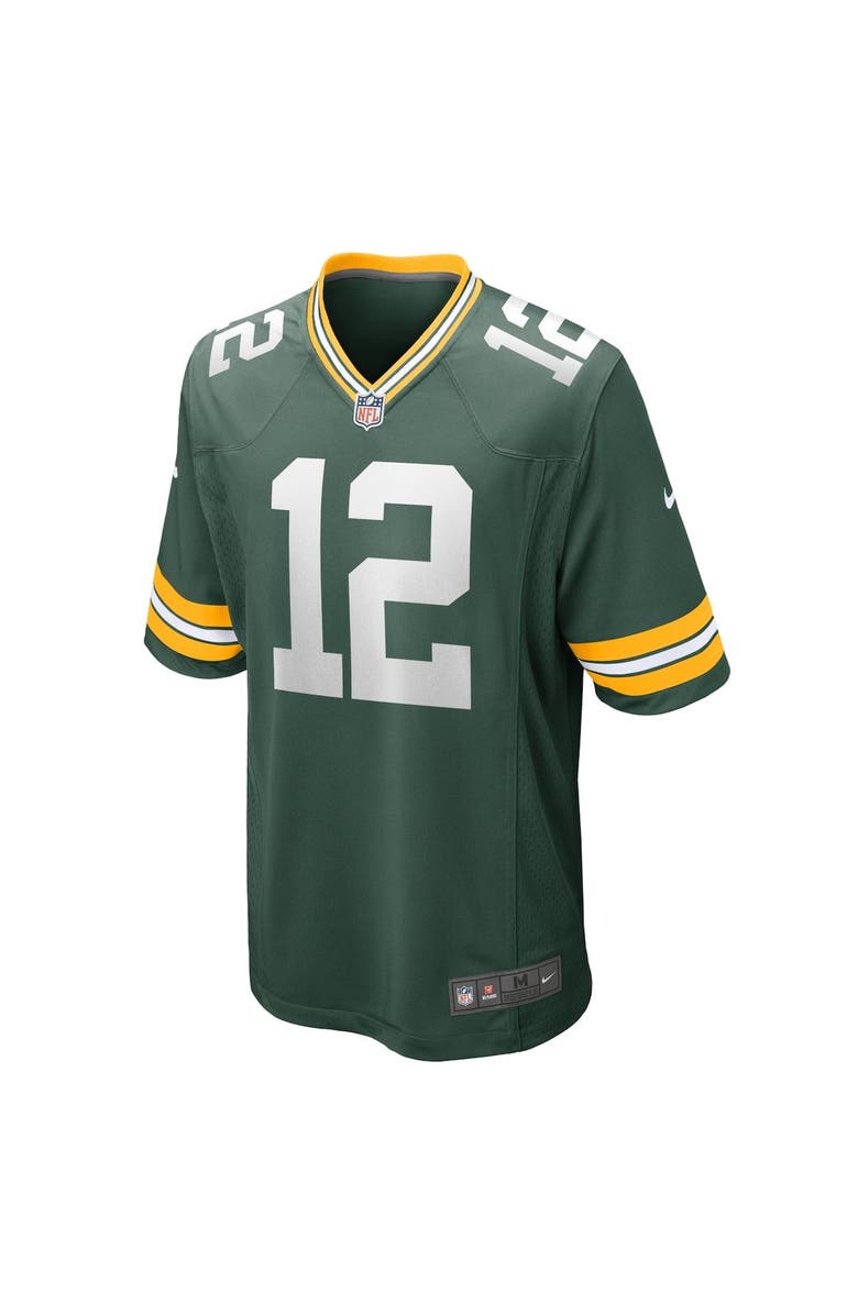 Nike Men's Nike Aaron Rodgers Green Green Bay Packers Game Team Jersey, Alternate, color, 