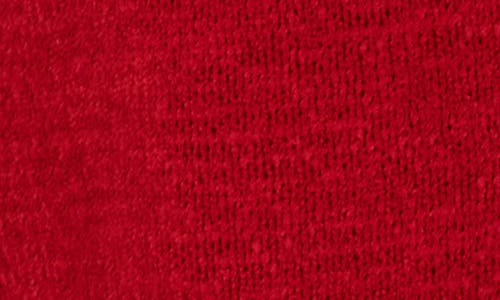 Blu Pepper Front Tie Crop Cardigan In Red