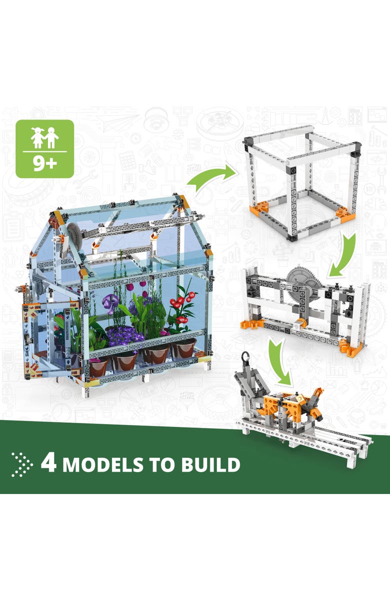 Engino Botanic Laboratory Toy Building Set, Alternate, color, Multicolored