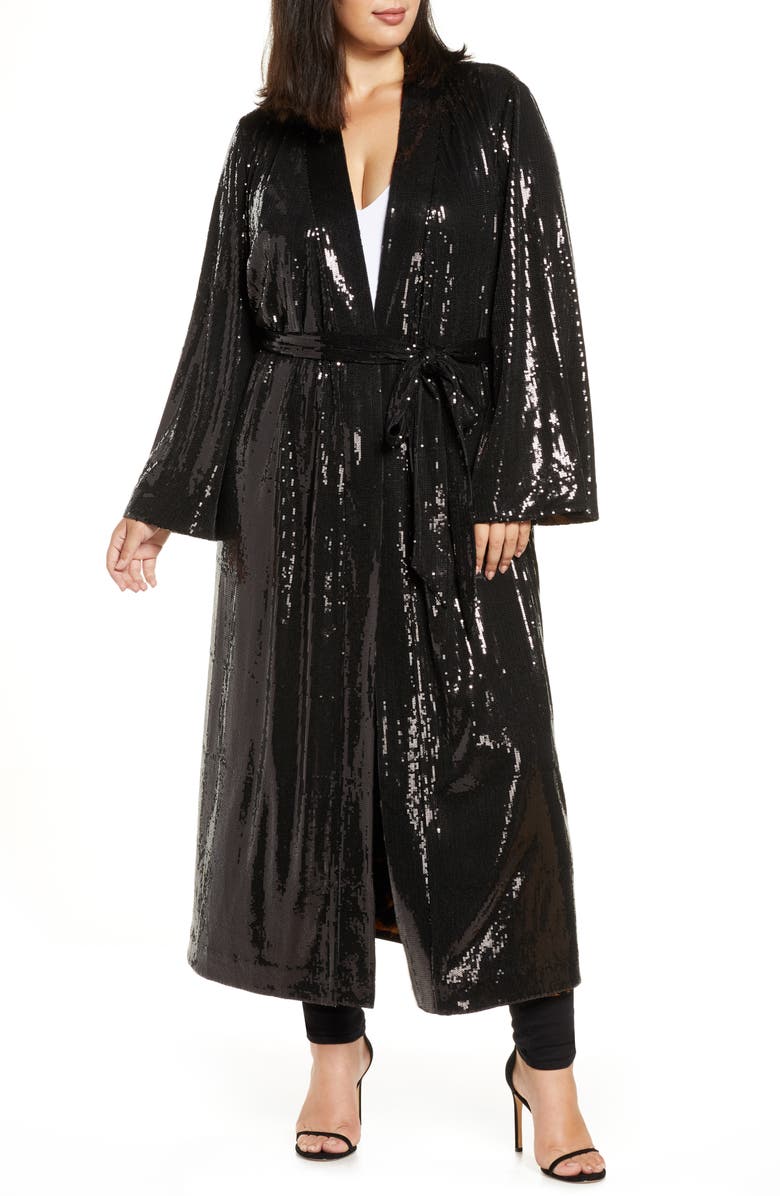 Coldesina Flip Sequin Duster, Main, color, 