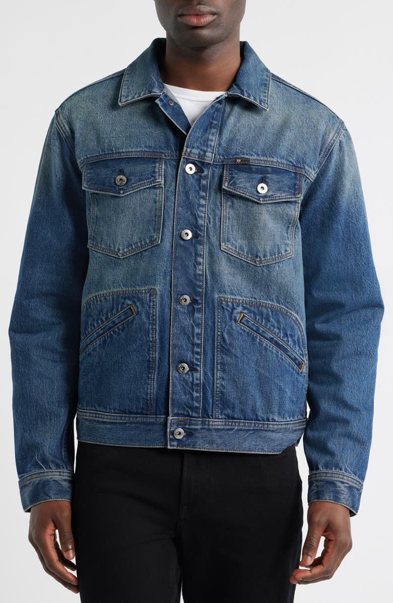 AG Jackson Denim Jacket, Alternate, color, Big Pine