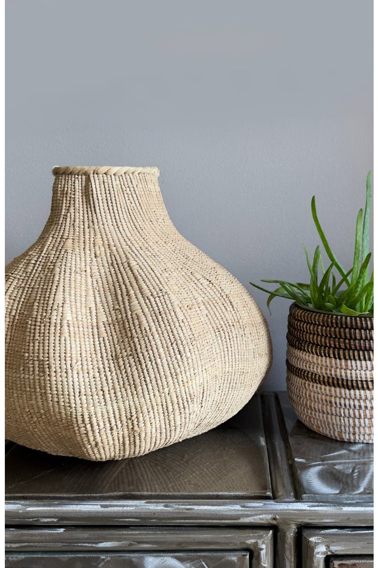 Garlic Basket, Alternate, color, Natural/Brown